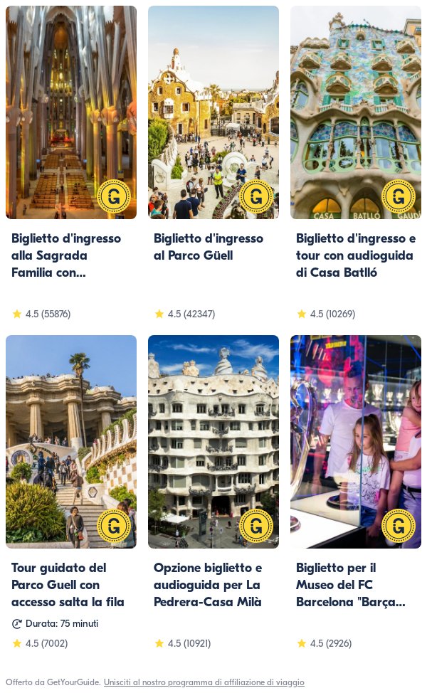 barcelona: Get Your Guide
