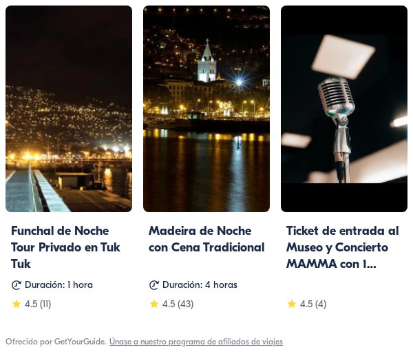 funchal noche: Get Your Guide