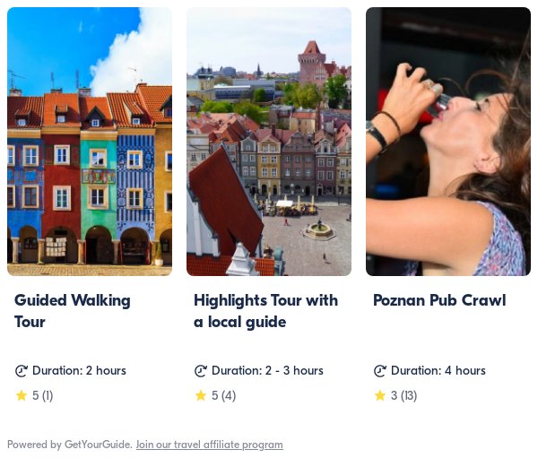 poznan: Get Your Guide