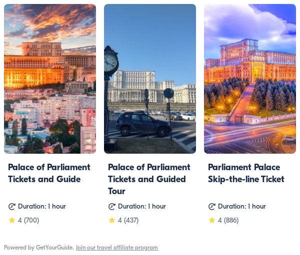Bucharest Palace of the Parliament: Get Your Guide