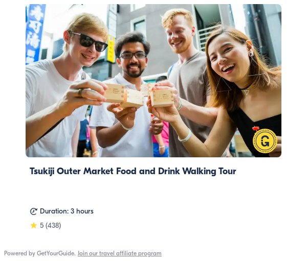 Tsukiji: Get Your Guide