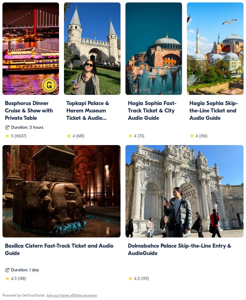 istanbul: Get Your Guide